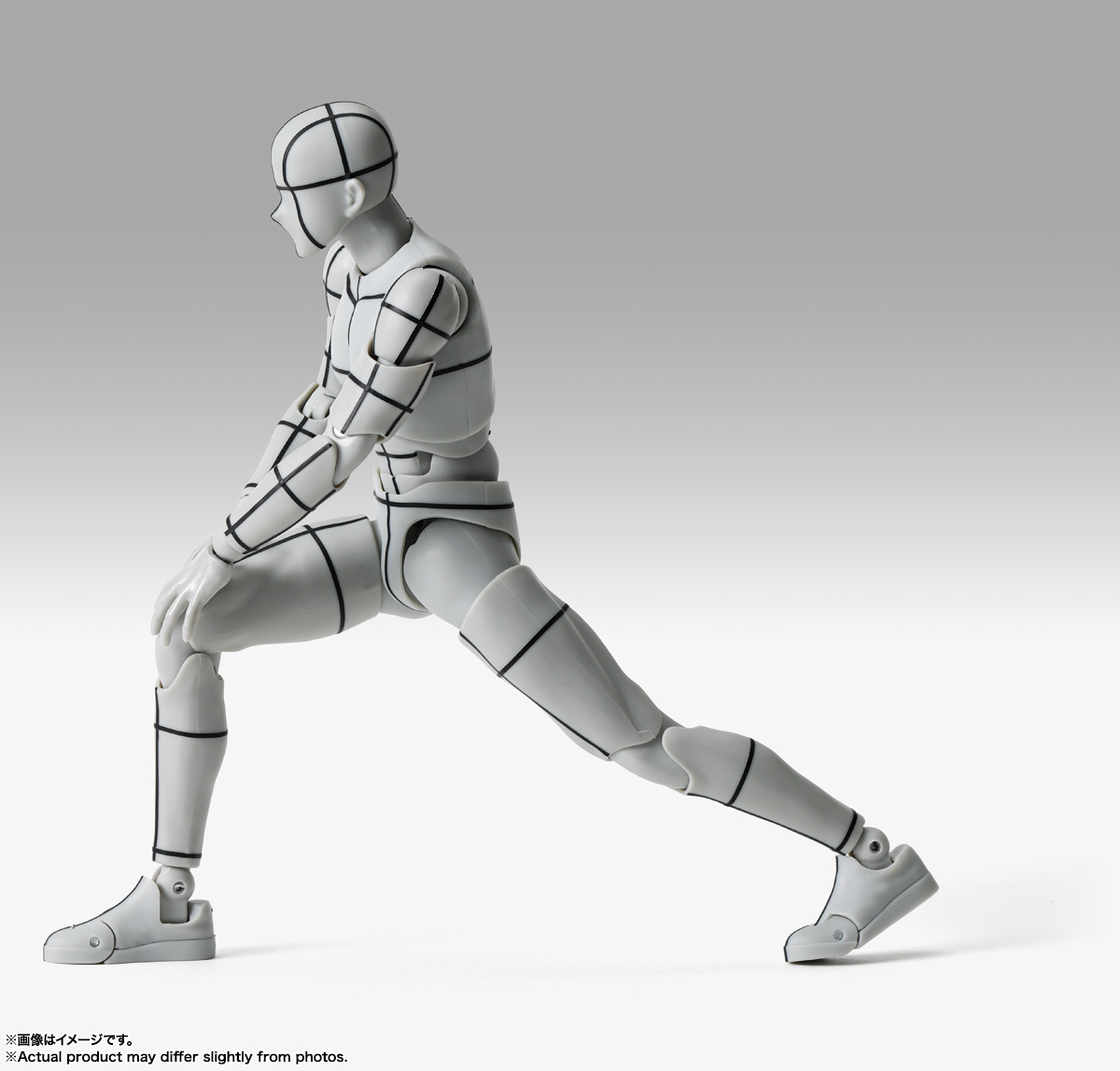 S.H.Figuarts ボディくん -スポーツ- Edition -ワイヤーフレーム-(Gray