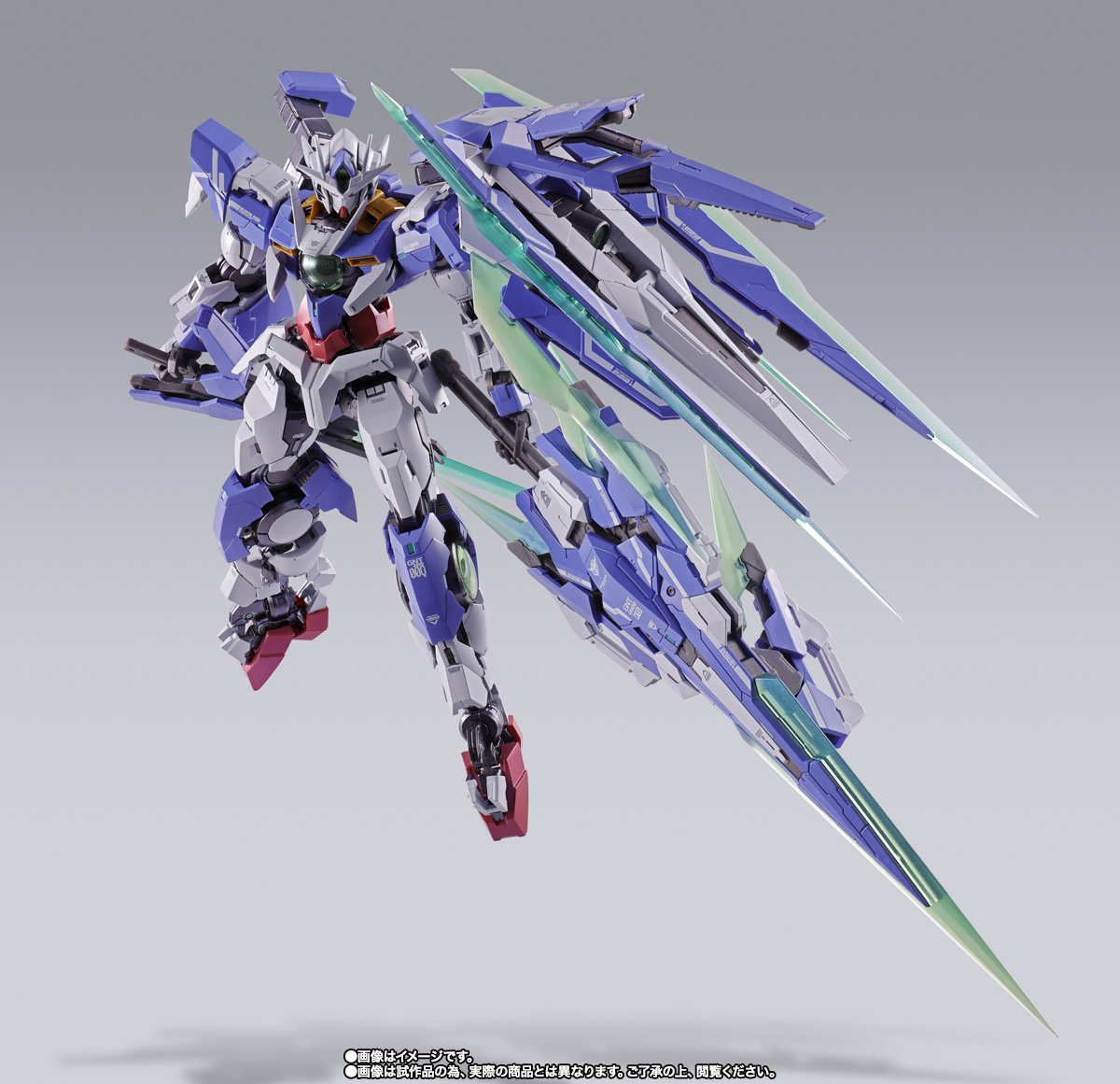 METAL BUILD ダブルオークアンタ フルセイバー│株式会社BANDAI