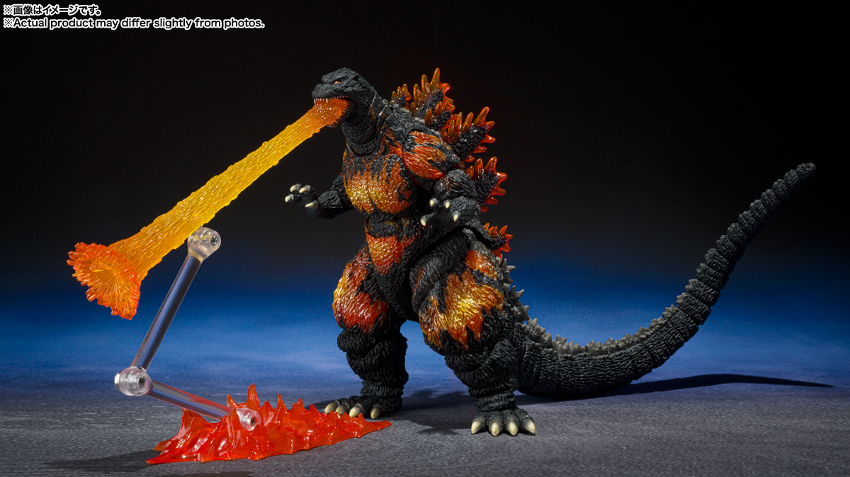 S.H.MonsterArts ゴジラ (1995) 70周年特別記念Ver. | 魂ウェブ