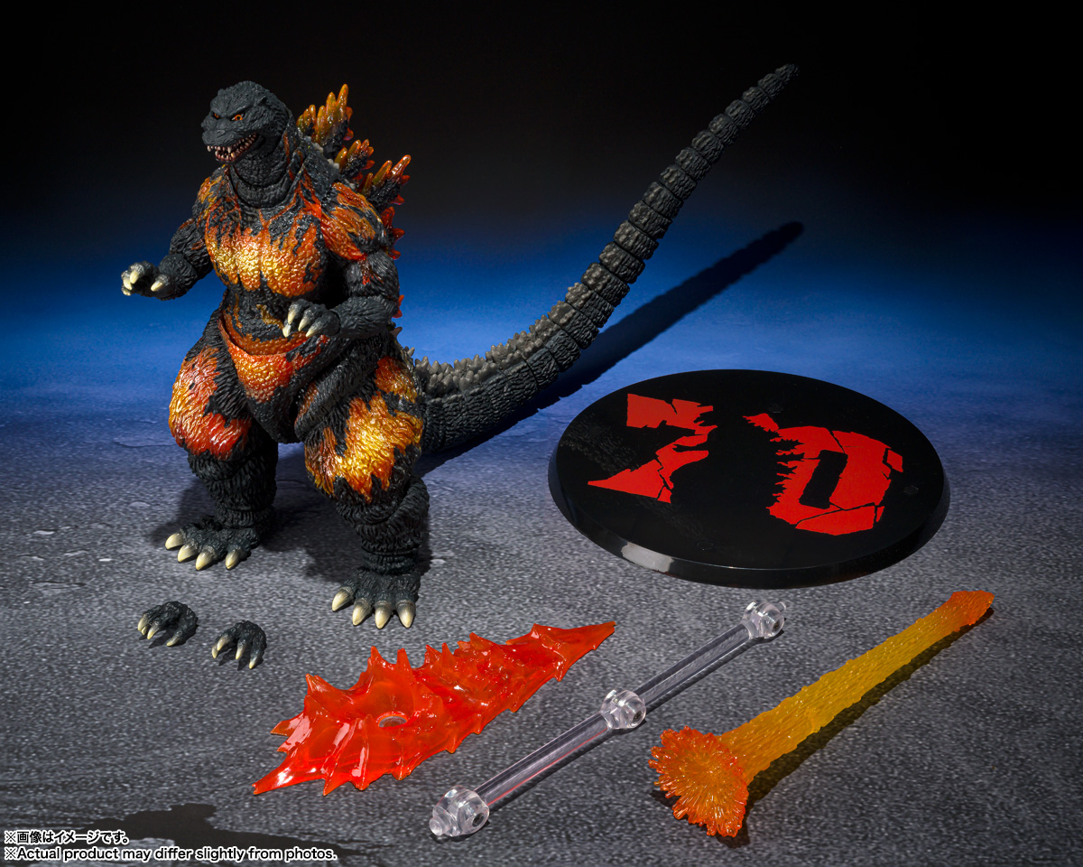 S.H.MonsterArts ゴジラ (1995) 70周年特別記念Ver. | 魂ウェブ