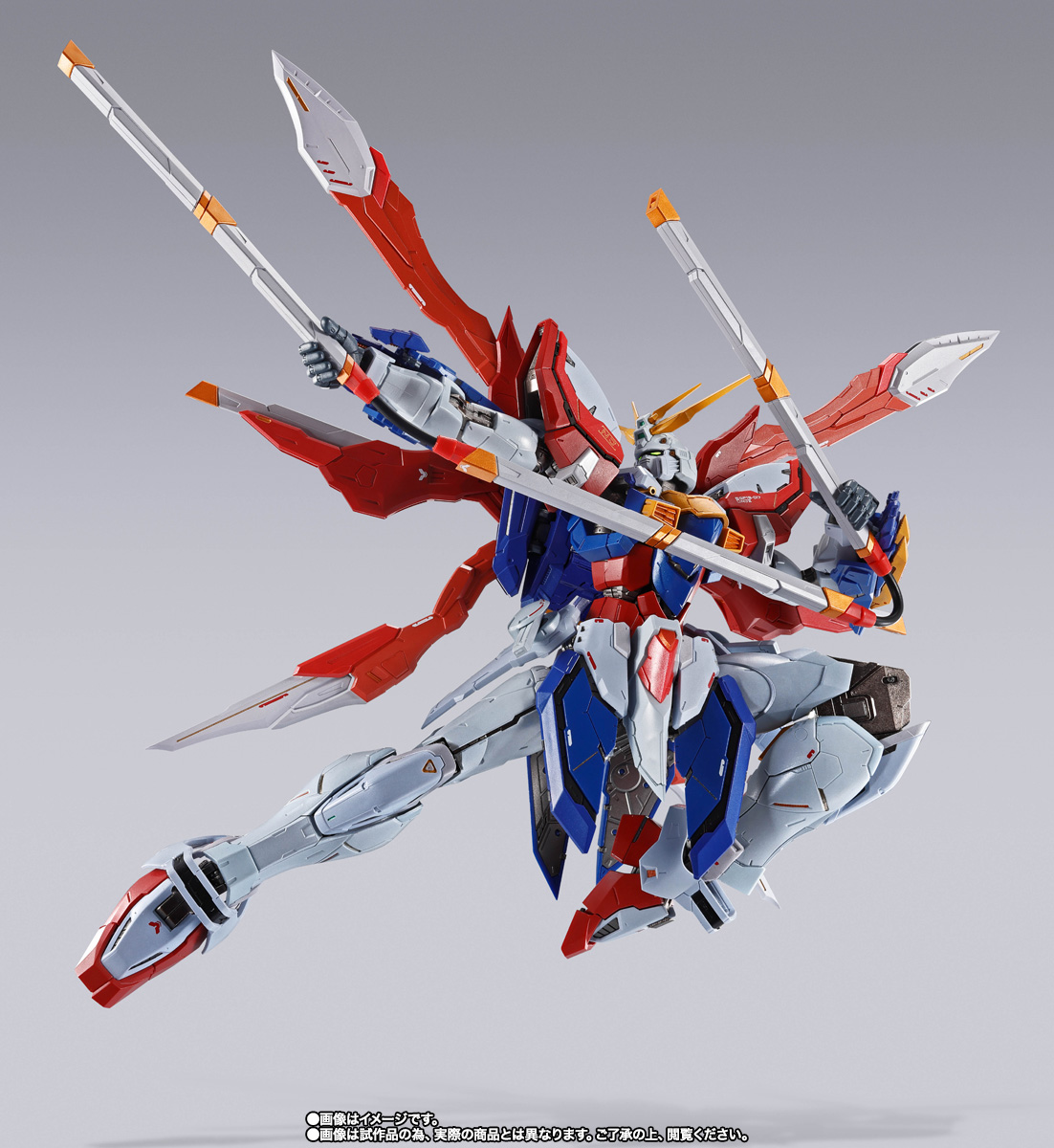 METAL BUILD 【抽選販売】ゴッドガンダム＆ゴッドガンダム弐（セカンド
