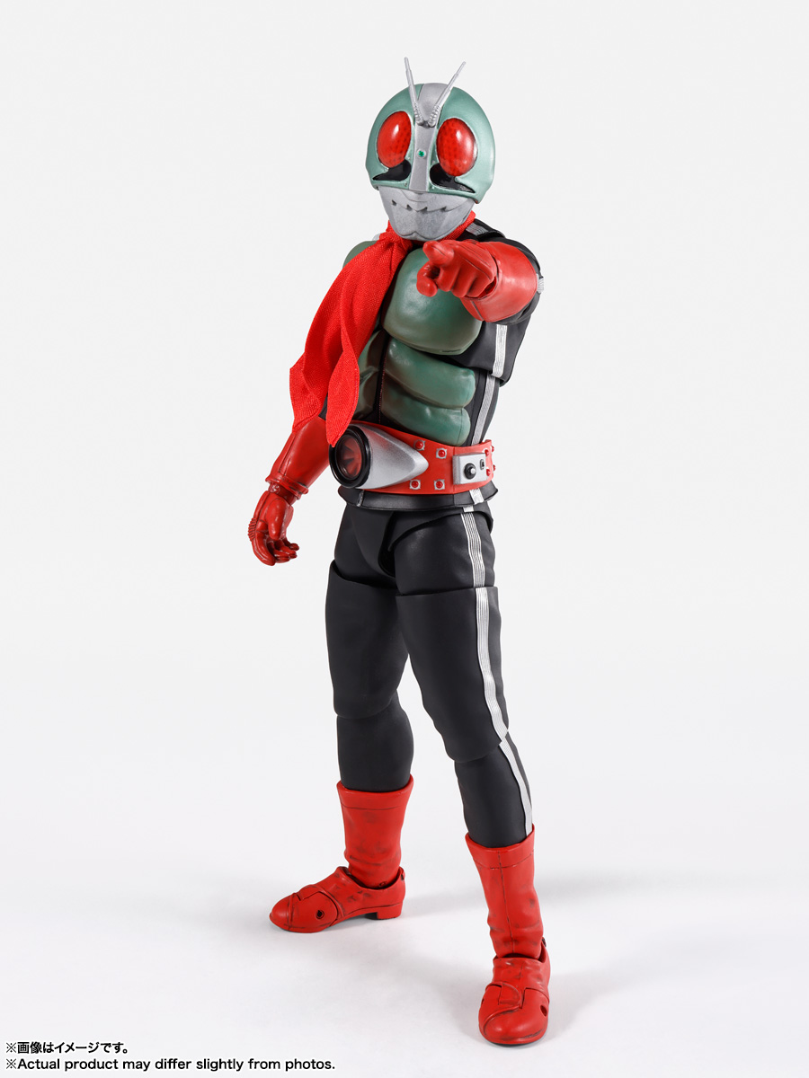 S.H.Figuarts（真骨彫製法） 仮面ライダー新2号 栄光の昭和ライダー
