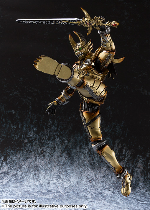 魔戒可動 黄金騎士 ガロ（冴島鋼牙） | 魂ウェブ
