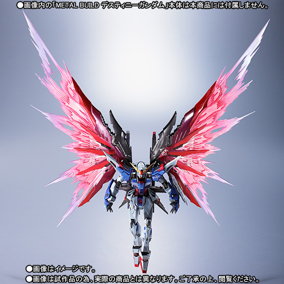 METAL BUILD デスティニーガンダム 光の翼オプションセット | 魂ウェブ