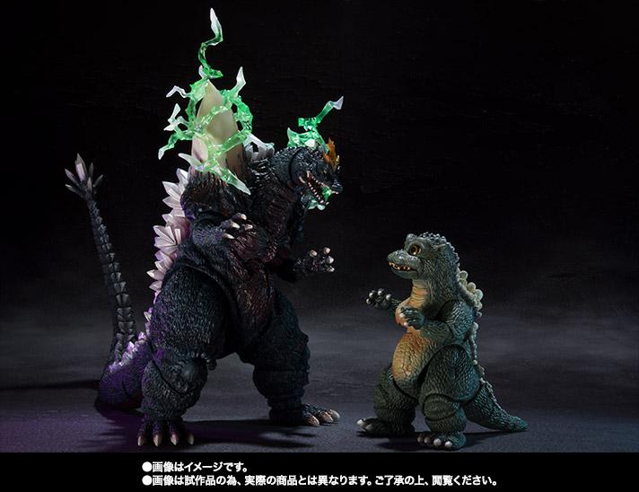 S.H.MonsterArts スペースゴジラ＆リトルゴジラ Special Color Ver