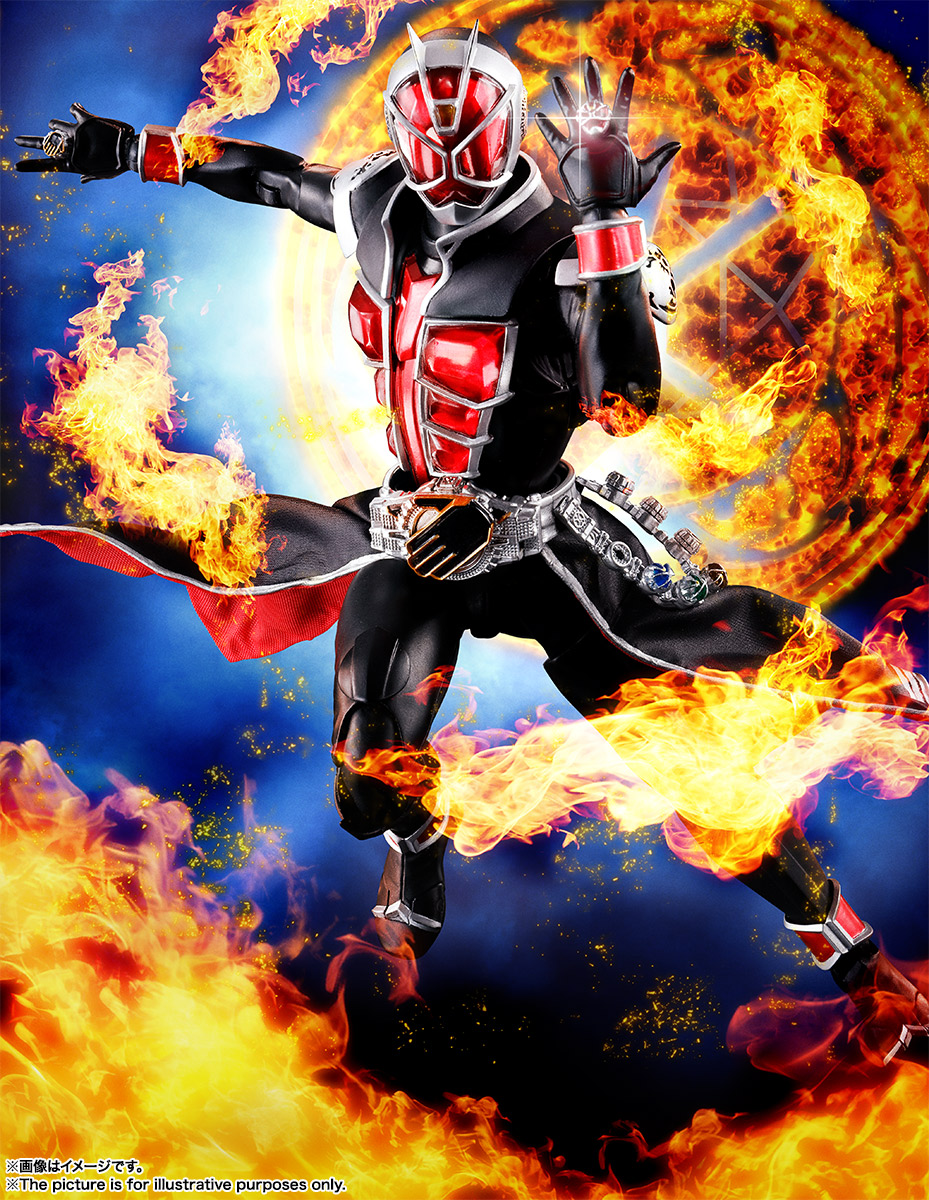 S.H.Figuarts（真骨彫製法） 仮面ライダーウィザード フレイムスタイル