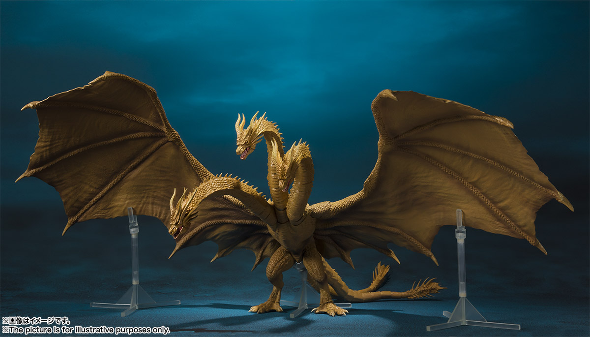 S.H.MonsterArts キングギドラ（2019） | 魂ウェブ