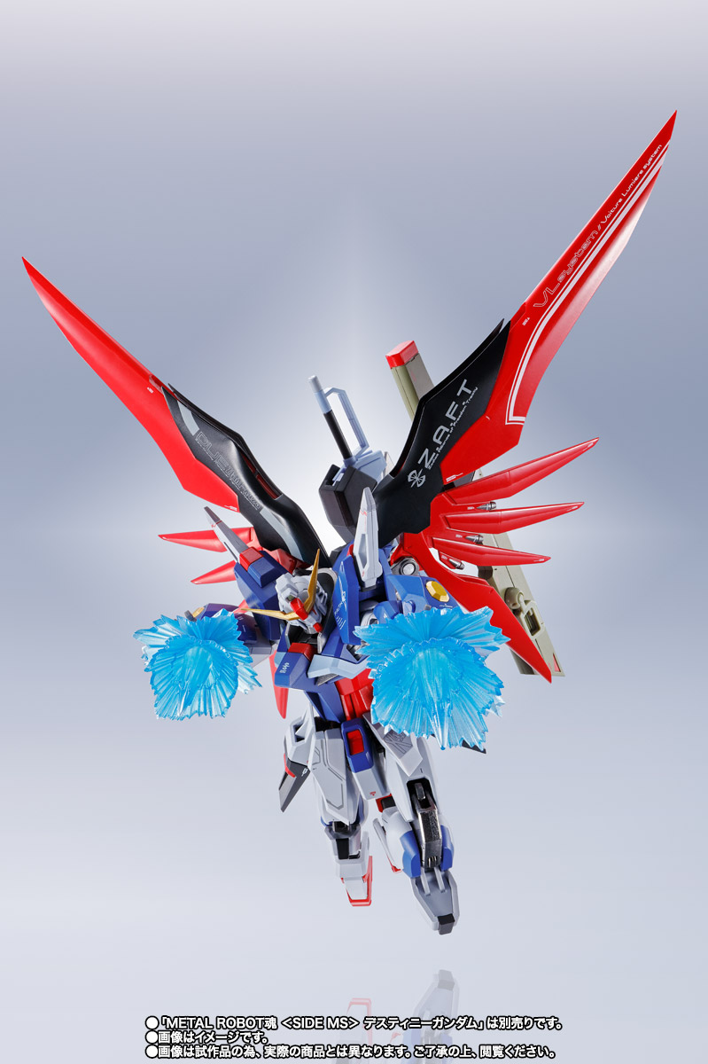 METAL ROBOT魂 ＜SIDE MS＞ デスティニーガンダム専用光の翼