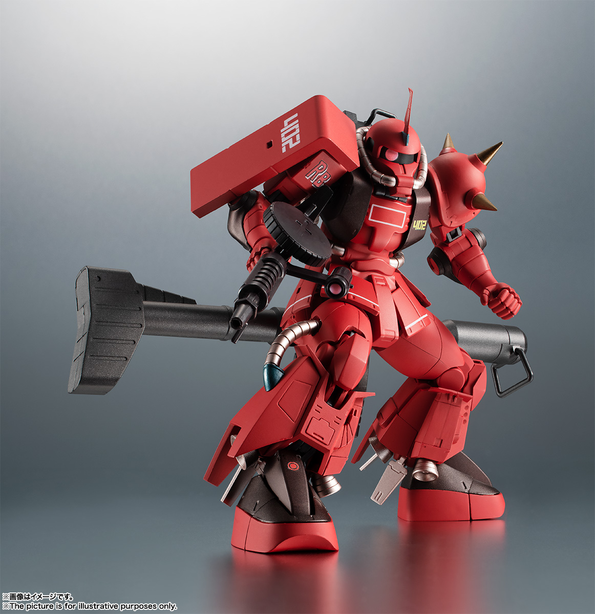 ROBOT魂 ＜SIDE MS＞ MS-06R-2 ジョニー・ライデン専用高機動型ザクII