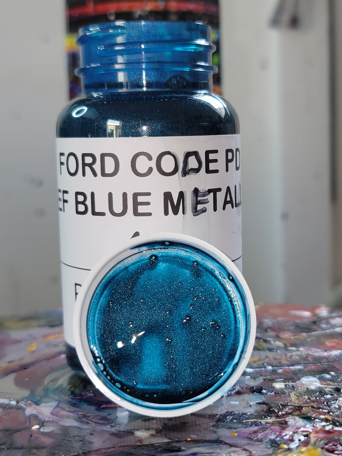 Ford Reef Blue Metallic | PD / 6565 | 1993 | OEM Basecoat
