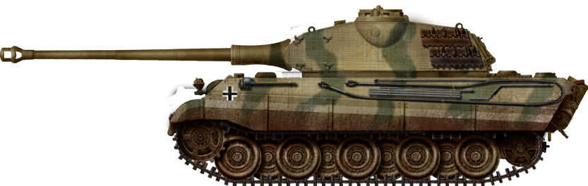 Panzerkampfwagen Tiger Ausf.B (Sd.Kfz.182) Tiger II - Tank