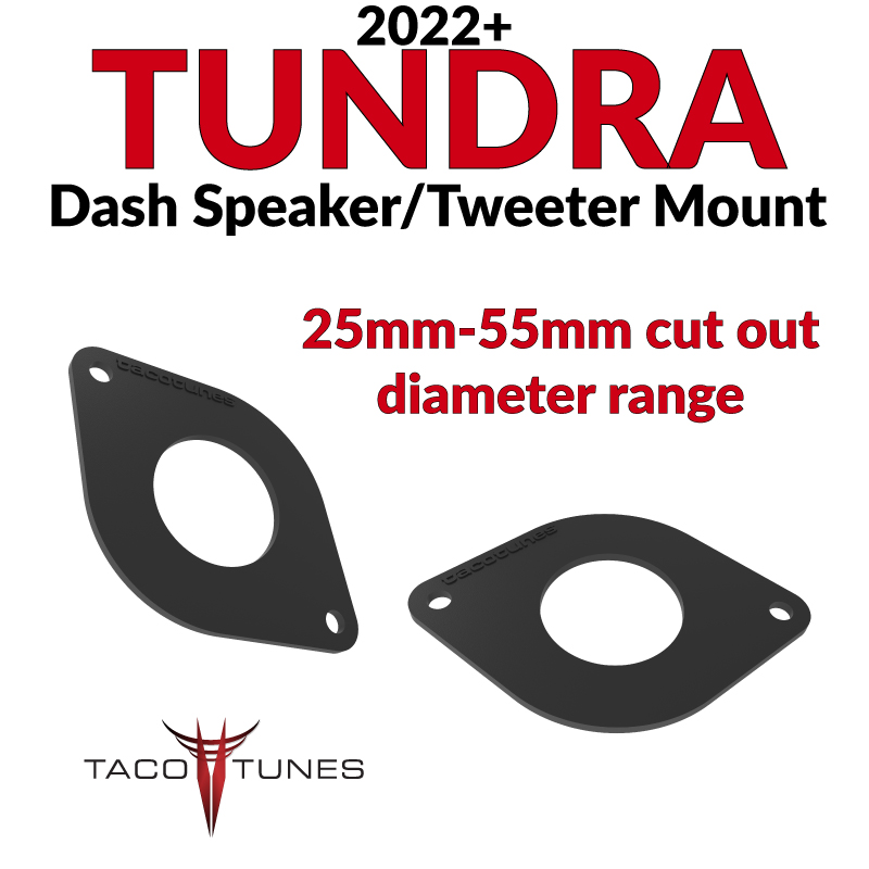 Toyota Tundra Tweeter Mounts – Tweeter Installation adapters