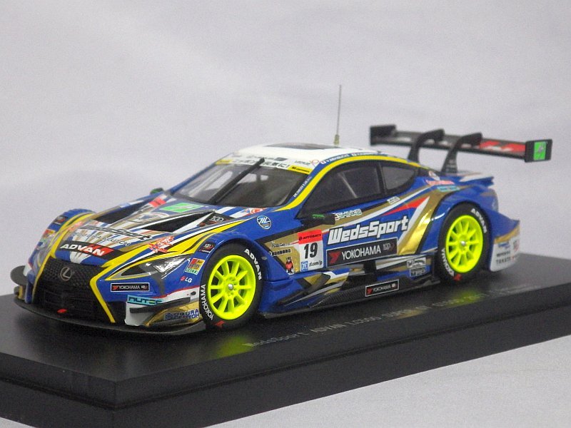 エブロ トヨタ ウェッズスポーツ アドバン LC500 SUPER GT500 2017 No