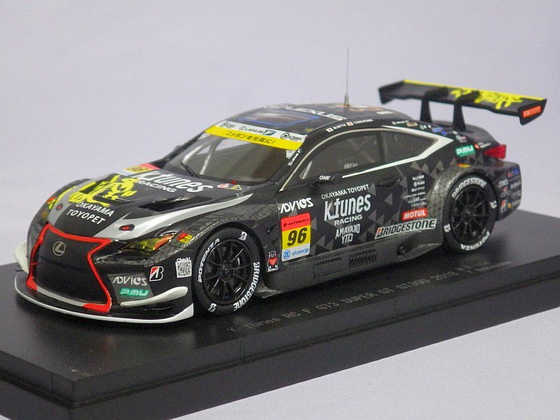 エブロ トヨタ K-tunes RC F GT3 No.96 SUPER GT300 2018 M.Nitta/Y