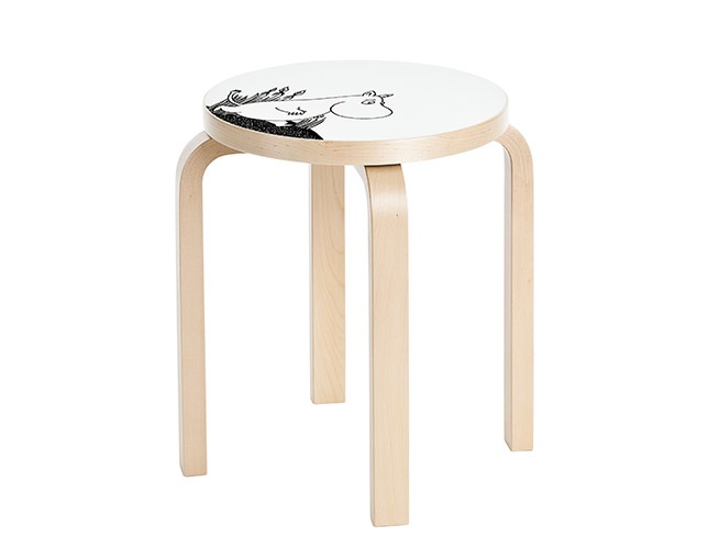 STOOL E60 ムーミン(E60 スツール ムーミン)[タブルーム]