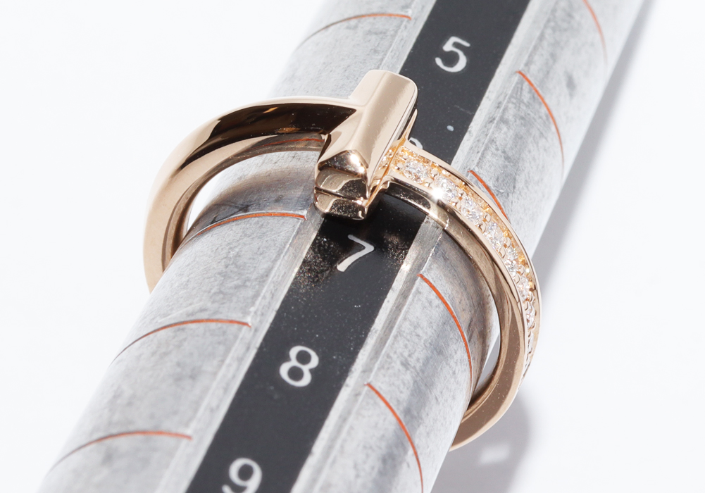 商品詳細｜Tiffany & Co.(ティファニー) K18PG ダイヤ0.08ct Tワンナ