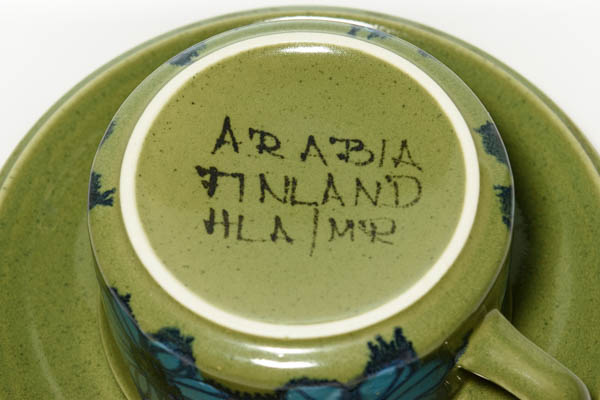 ARABIA HLA Hilkka-Lisa Ahola カップ＆ソーサー 北欧家具talo tool & tool