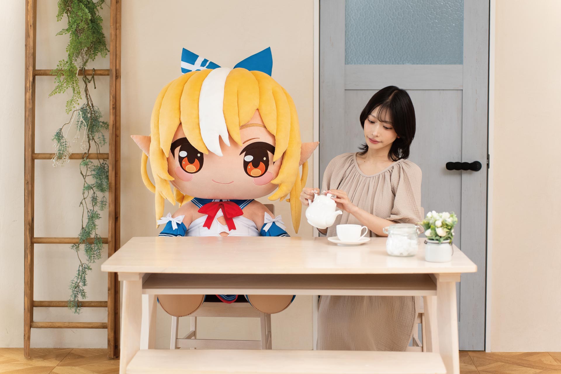 どきゅーと ホロライブプロダクション 超特大ぬいぐるみ 不知火フレア