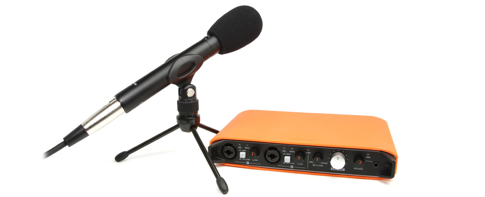 TASCAM TRACKPACK iXR | USB Audio MIDI Interface for iOS/Mac/Win