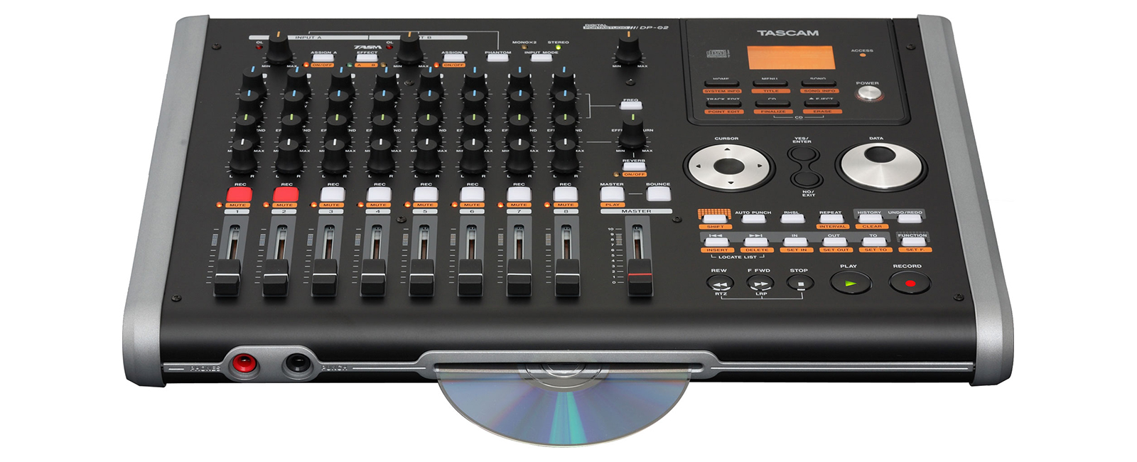 DP-02 | 8-track Digital Portastudio with Effects | TASCAM - United
