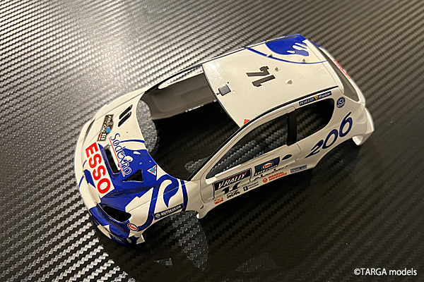 1/24 Peugeot 206 WRC 1999 #15 | TARGA models blog