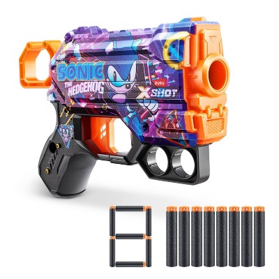 XSHOT Skins Super Speed Menace Sonic Toy Dart Blaster by ZURU : Target