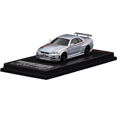 Nissan Skyline GT-R (BNR34) Z-Tune Nismo RHD Silver Metallic with