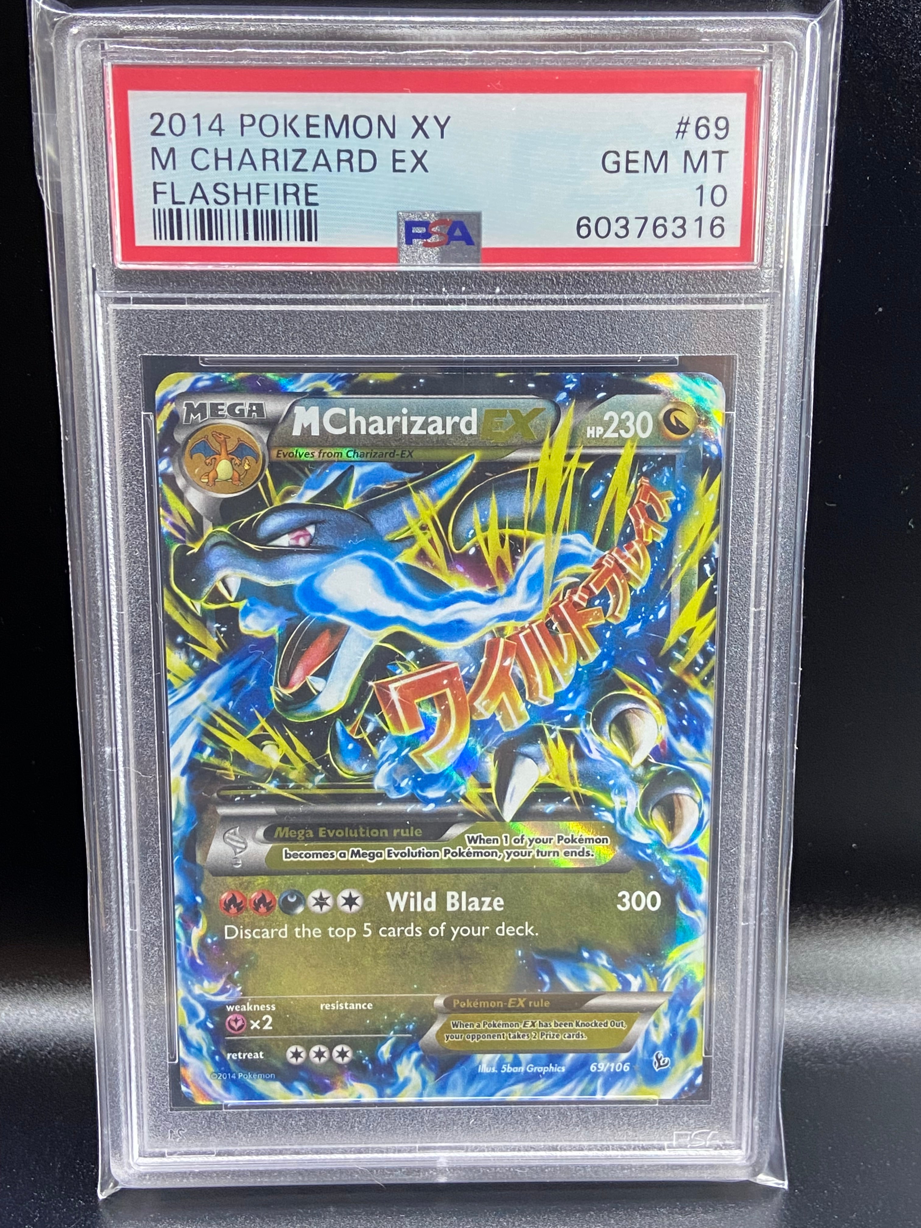 M Charizard EX Flashfire 69/106 PSA 10 – TBC Games