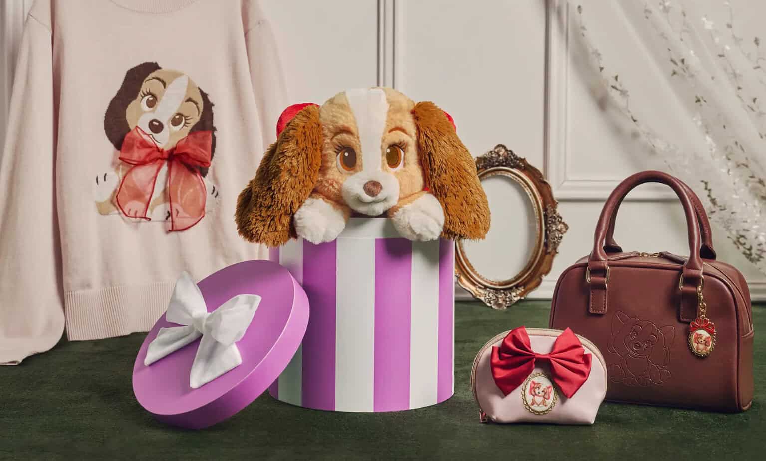 The Lady and the Tramp 75th Anniversary Collection at Disney Store