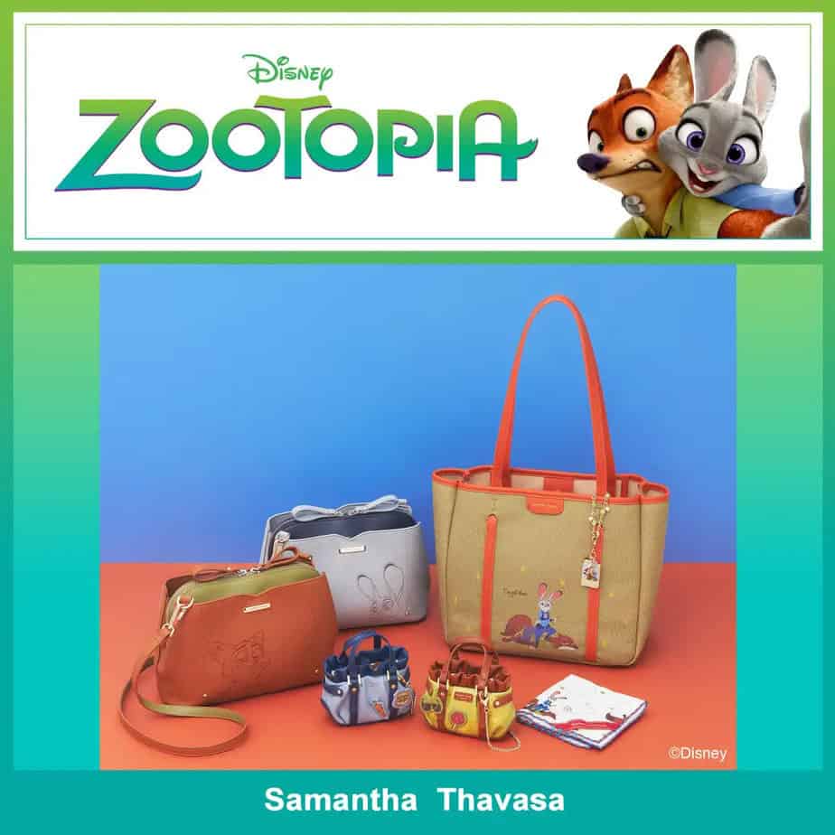 Samantha Thavasa Releases Zootopia collection • TDR Explorer