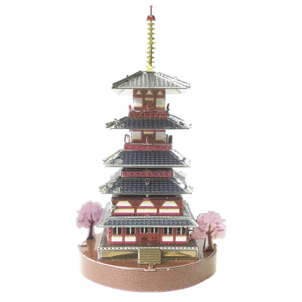 五重塔 | TENYO Metallic nano puzzle