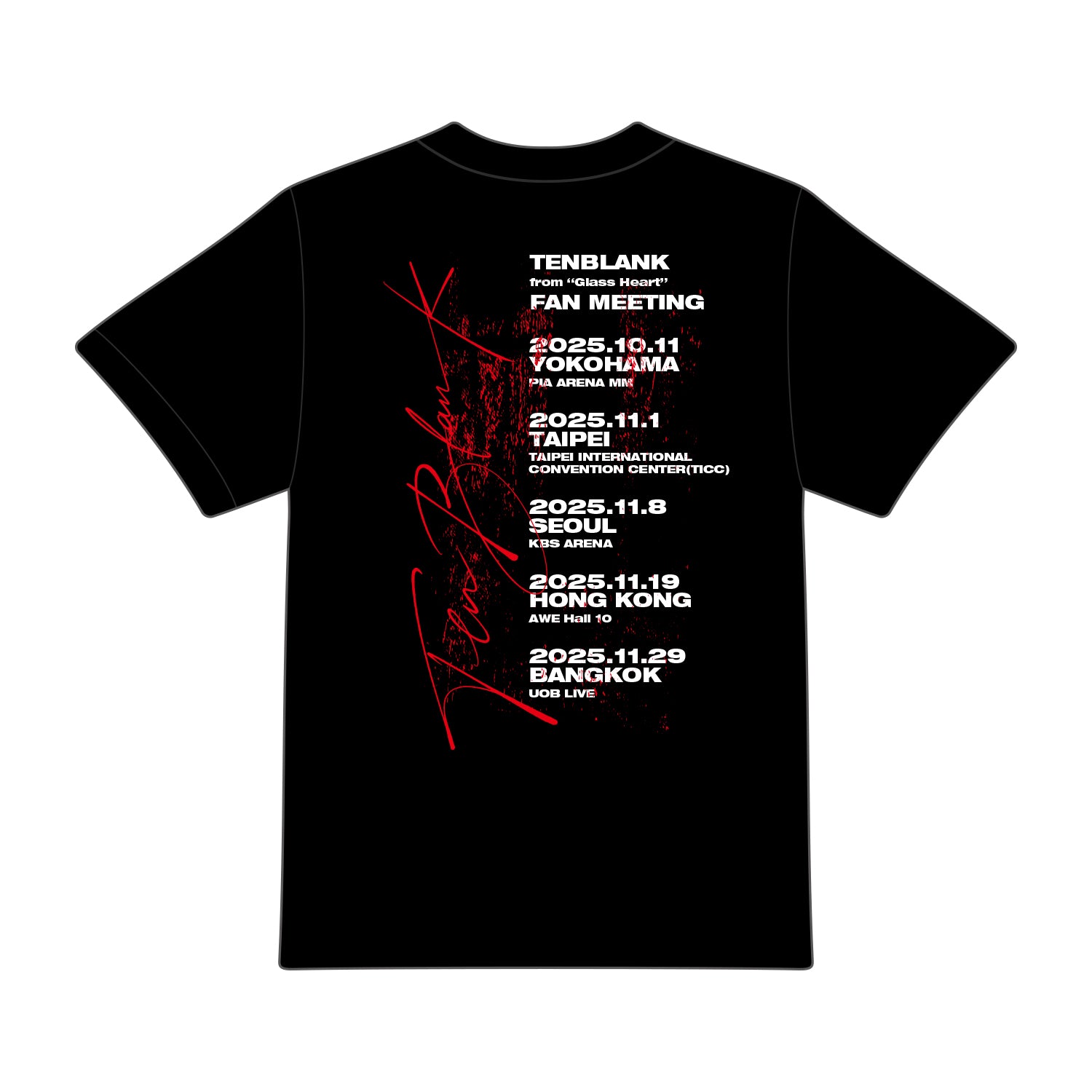 TENBLANK FAN MEETING OFFICIAL GOODS