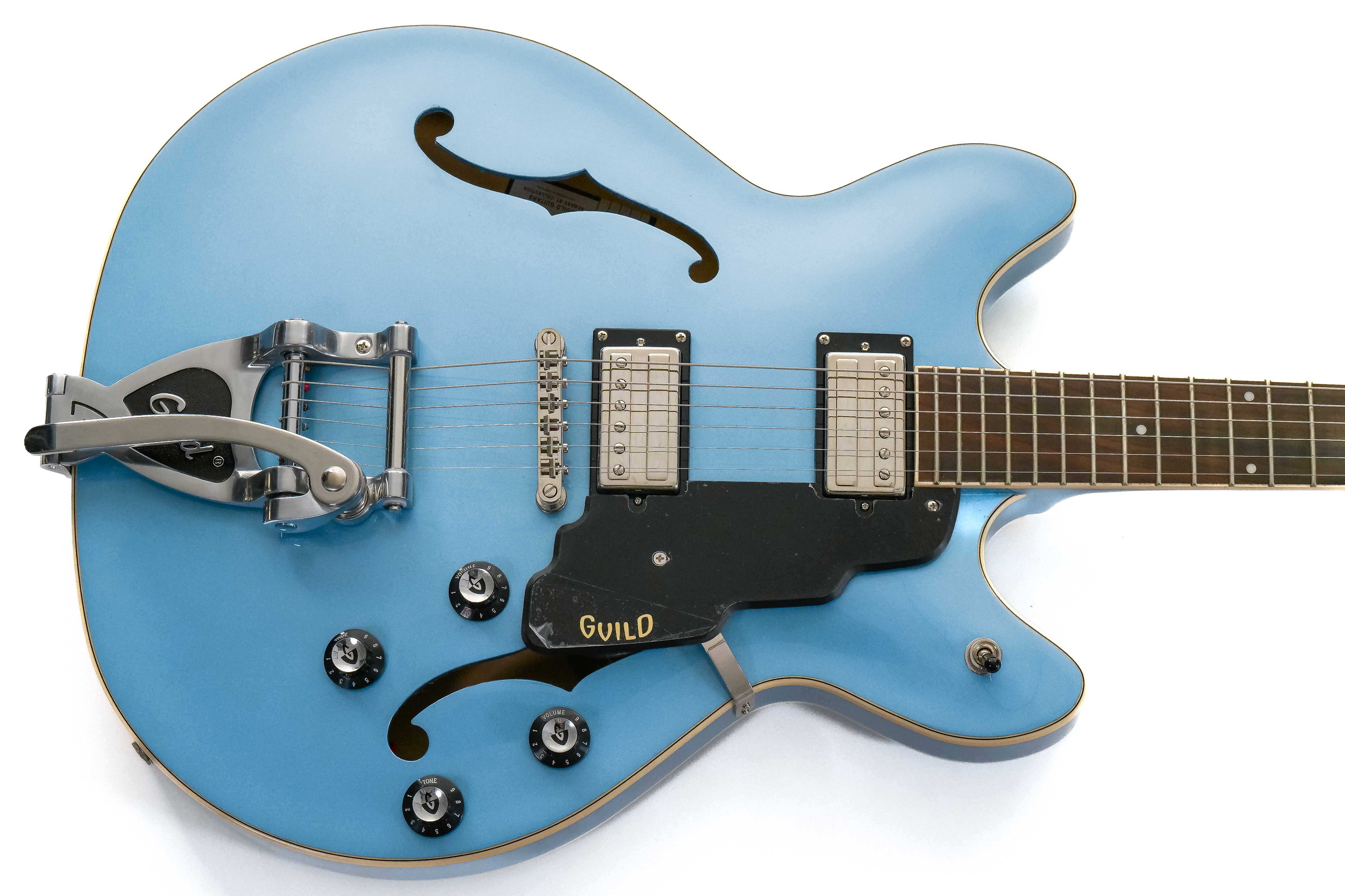 Guild Starfire Pelham Blue Electric Guitar - Terry Carter Music Store