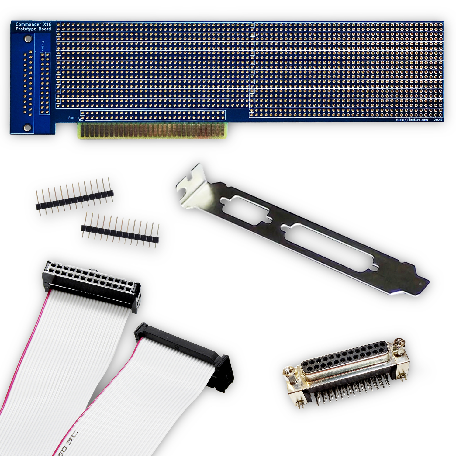 Commander X16 Card Bracket ONLY - TexElec