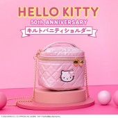 HELLO KITTY 50th ANNIVERSARY キルトバニティショルダーBOOK│宝島社