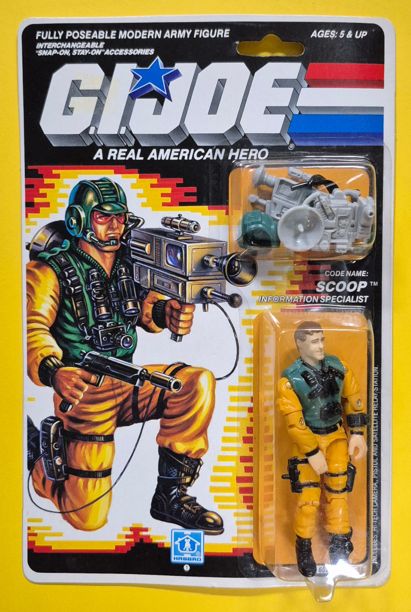 MOC 1988 Hasbro G.I. Joe ARAH Scoop Factory Sealed – The Toys Time