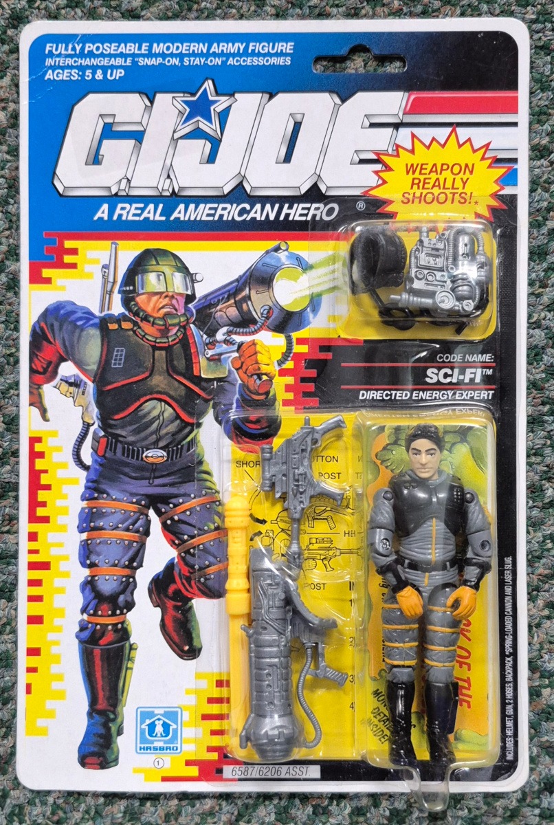 MOC 1990 Hasbro G.I. Joe ARAH V2 Sci-Fi Factory Sealed – The Toys