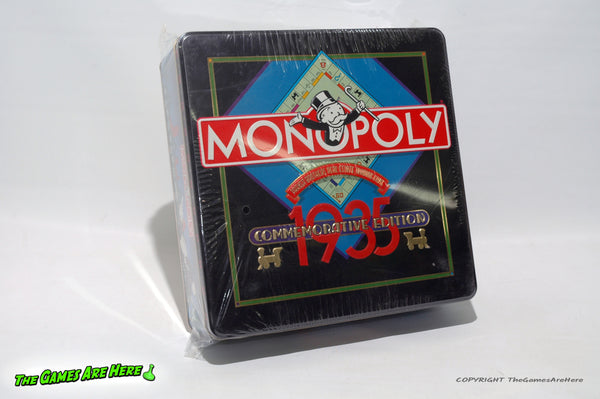 Monopoly 1935 Commemorative Edition - Parker Brothers 1985 in Tin