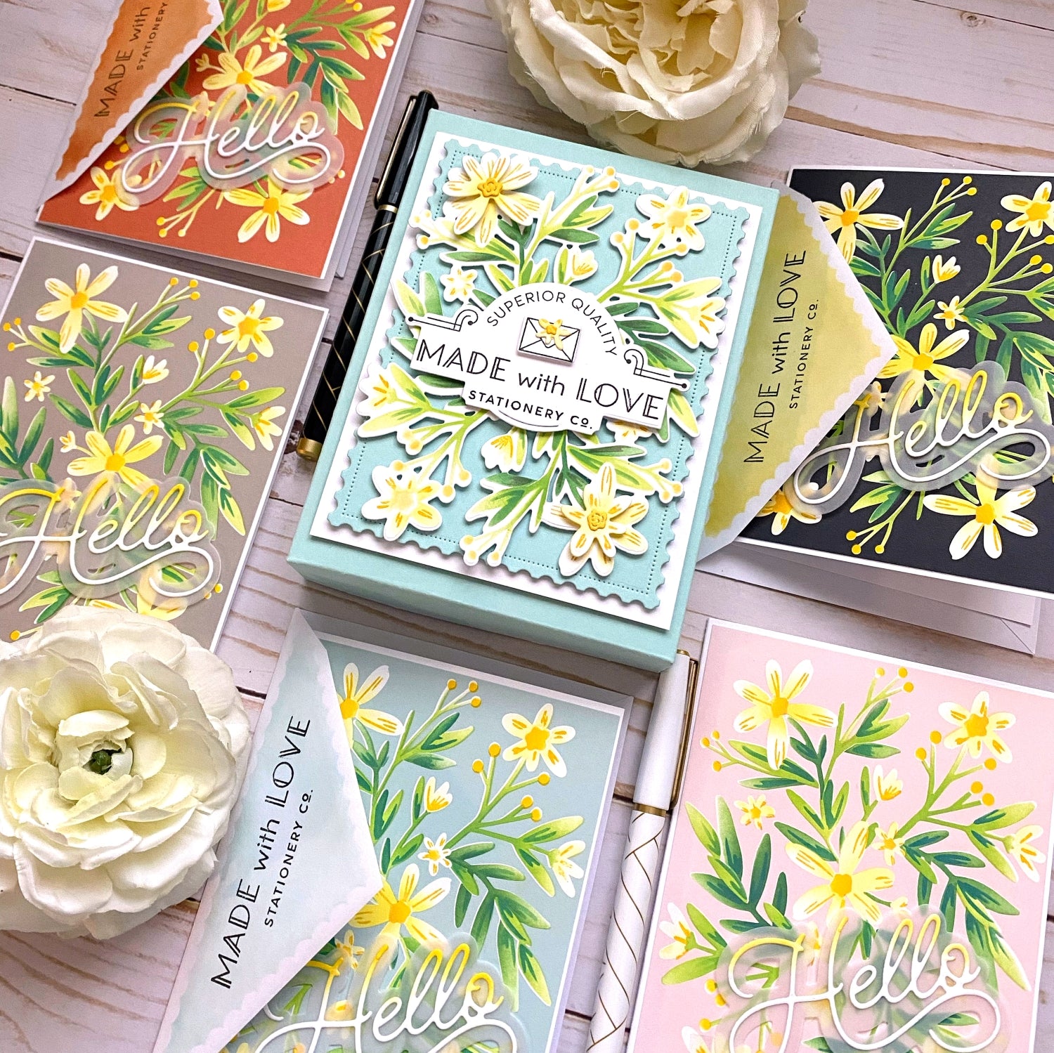 Print Shop: Daisy Days Fill in the Blank Paper – The Greetery