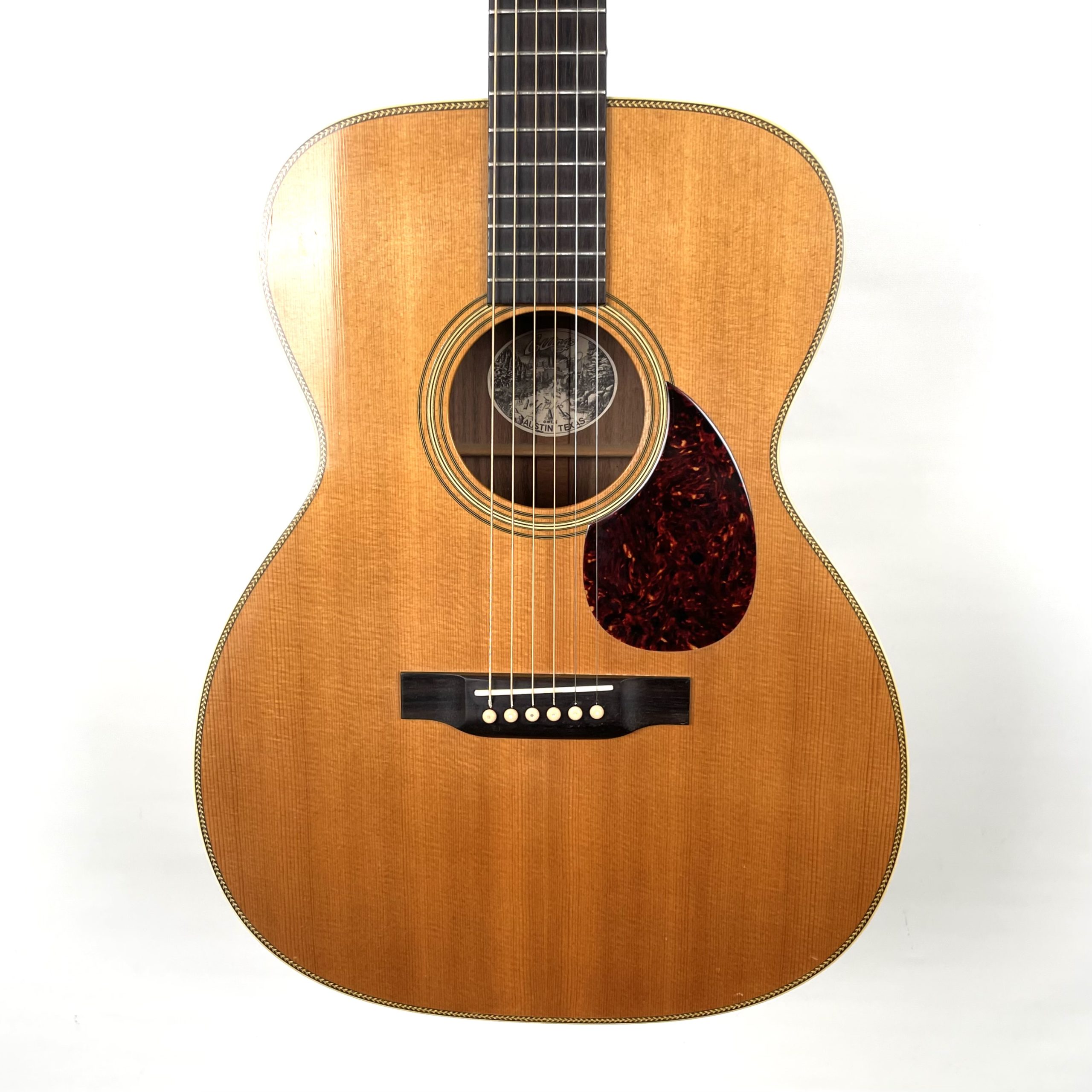 1995 Collings OM2H Acoustic Guitar- Natural – The Guitar Trader