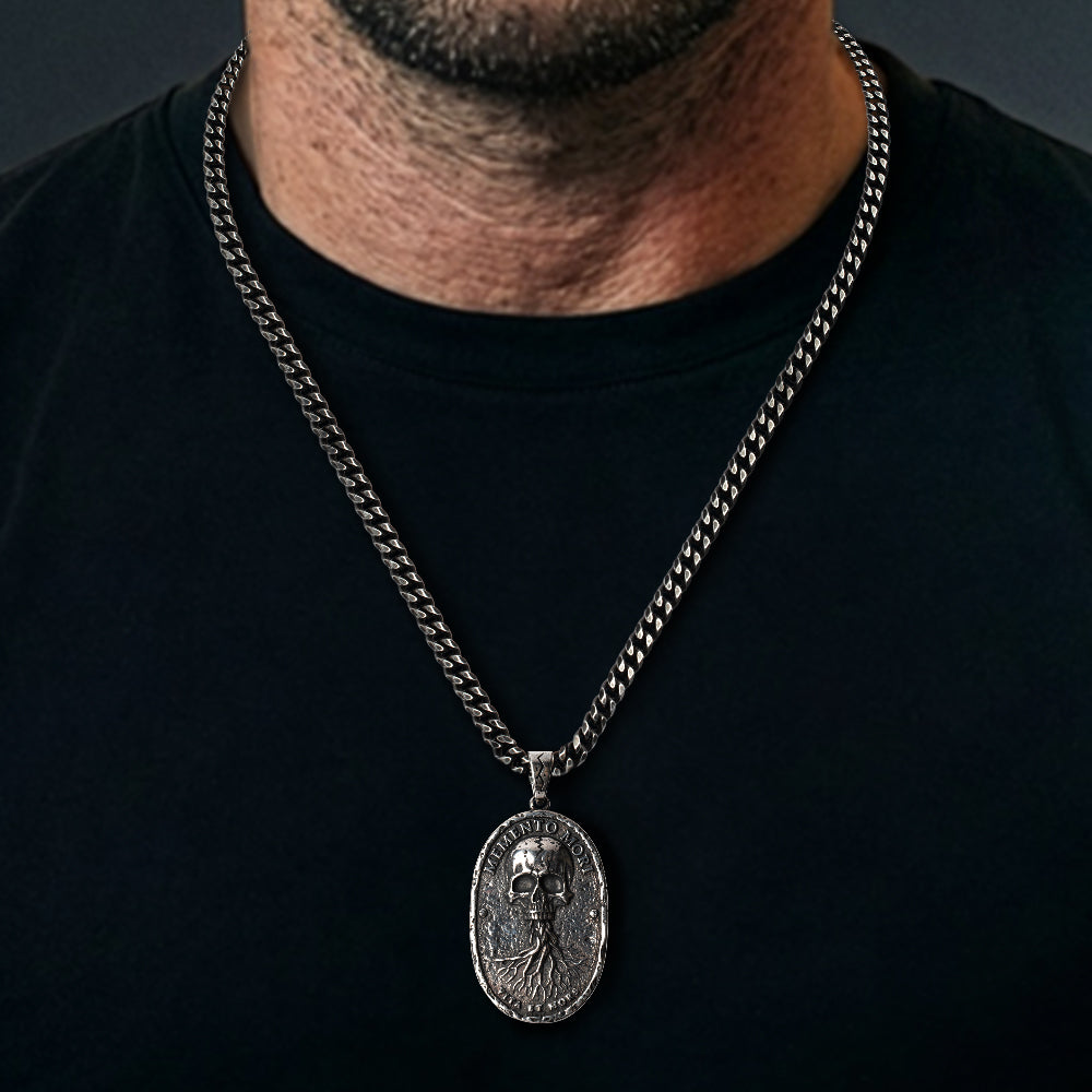 Memento Mori Vita Et Mors Necklace: Helps Pair Veterans With A