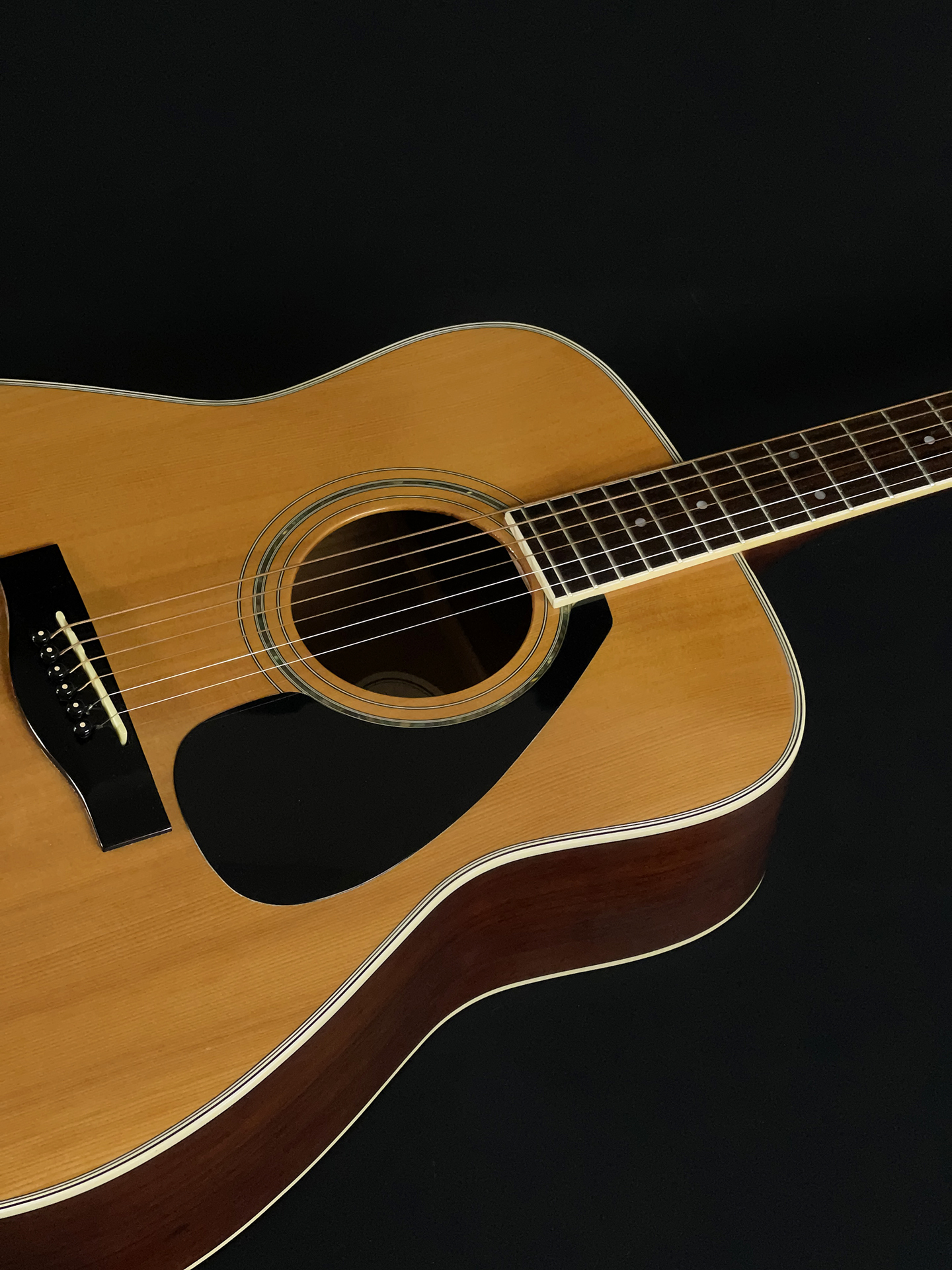 1990s Yamaha FG-441S Acoustic Guitar w/ Hard Case | The Local Pickup