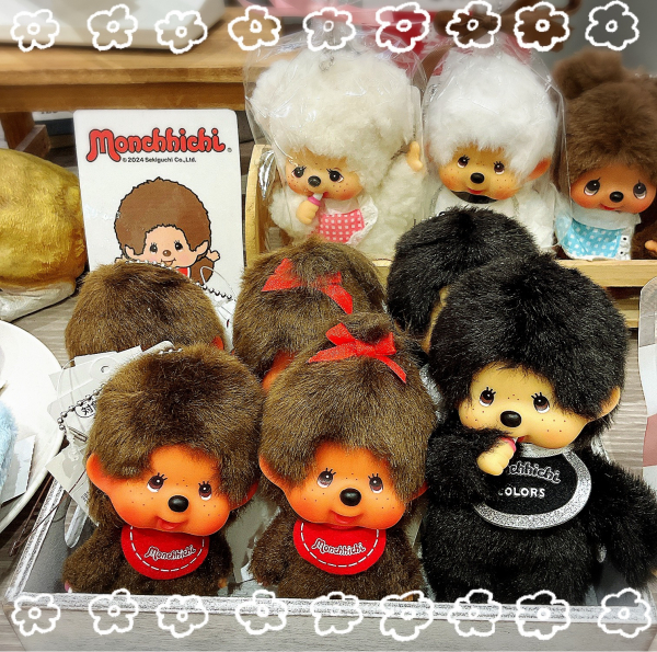 GOEMON monchhichi goemon期間限定馬キーホルダー2体 popup in 博多駅