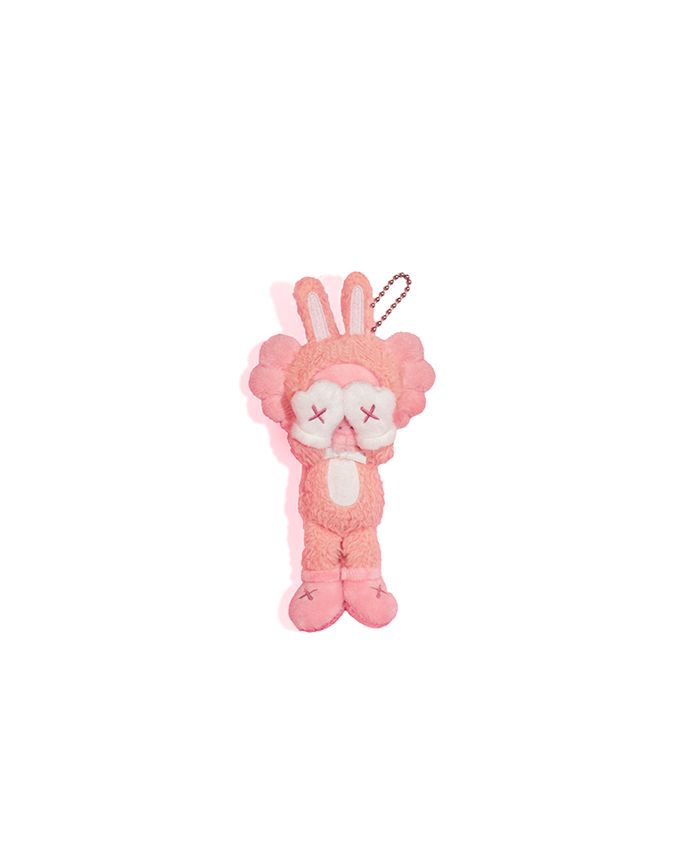 カウズ:ホリデー インドネシア ぬいぐるみ ペンダント ピンク - KAWS