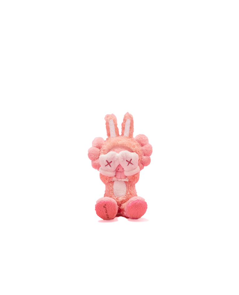 カウズ:ホリデー インドネシア ぬいぐるみ ペンダント ピンク - KAWS