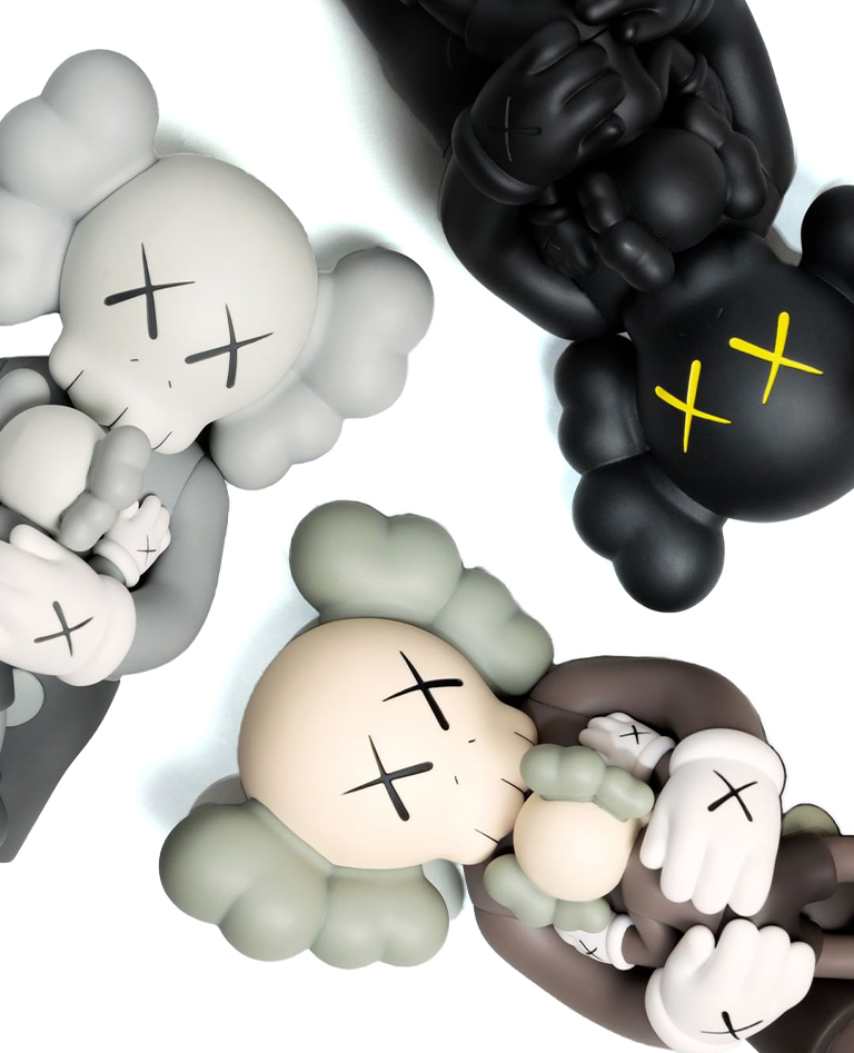 Kaws:Holidy Singapore grey vinyl figure - KAWS | THÉM