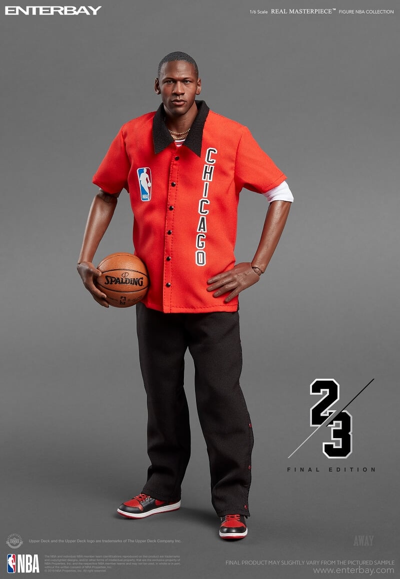 マイケル・ジョーダンのフィギュア「NBAクラシックコレクション」新