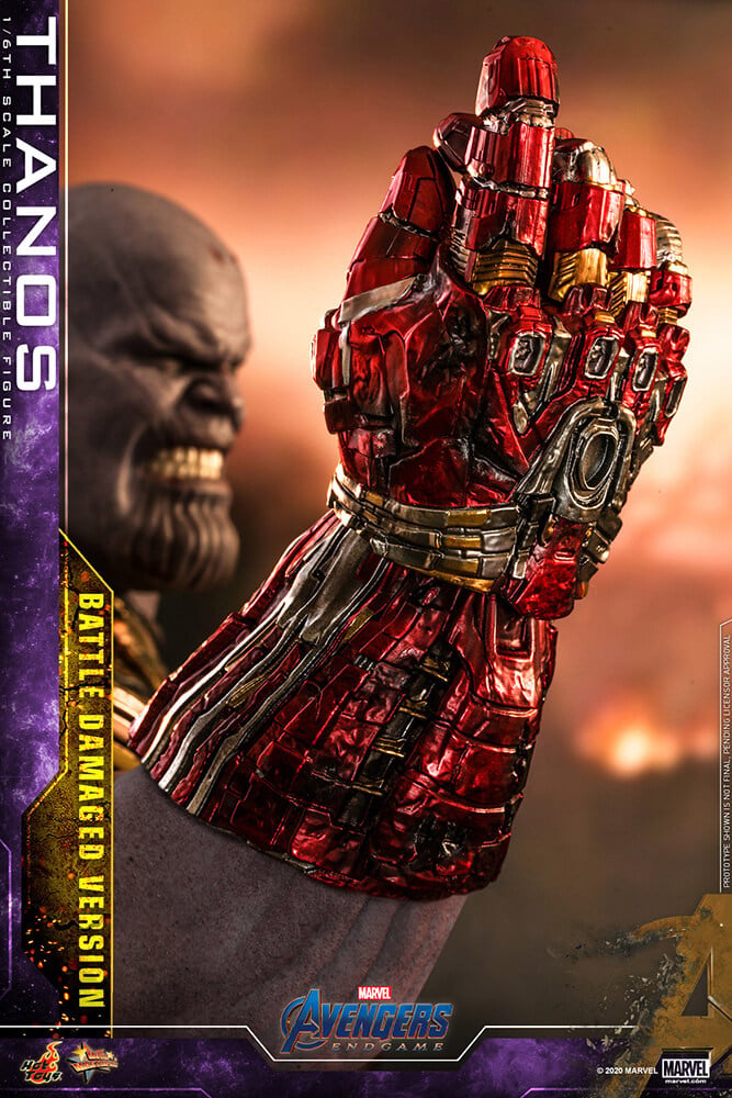 アベンジャーズ／エンドゲーム』サノス、バトルダメージ版がホット