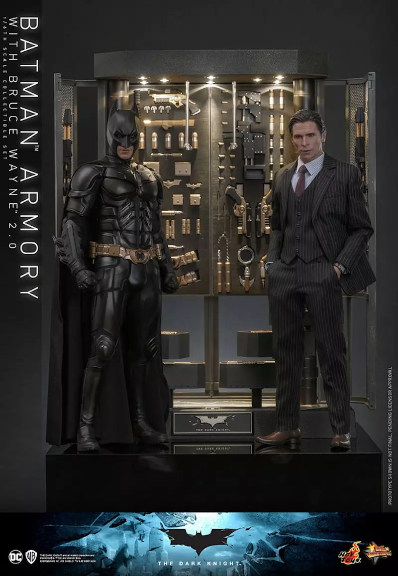 ダークナイト』アップデート版ブルース・ウェインが1/6スケールで