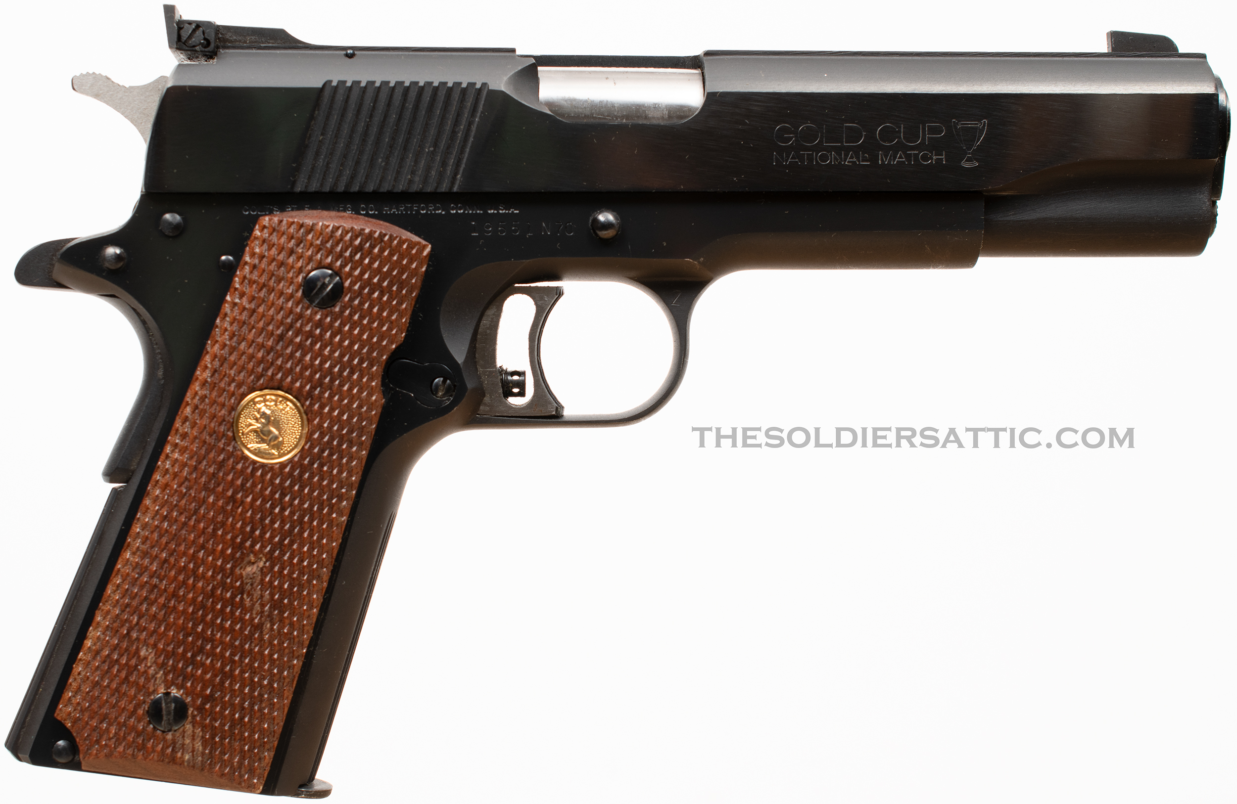 Colt MK IV Series 70 Gold Cup National Match Pistol w/box - The